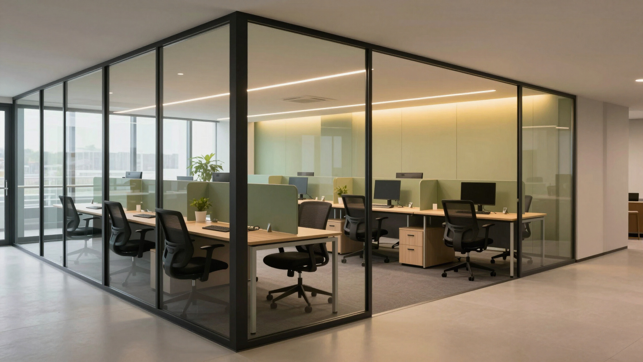 Offices & Call Centers, Open Spaces